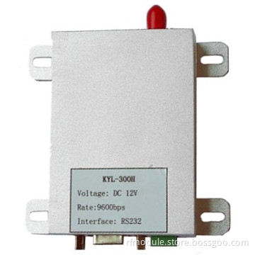 KYL-300H rs485 wireless transmitter 5w rf modem radio rs232 wireless data communication 433mhz/450mhz/470mhz magnet antenna
